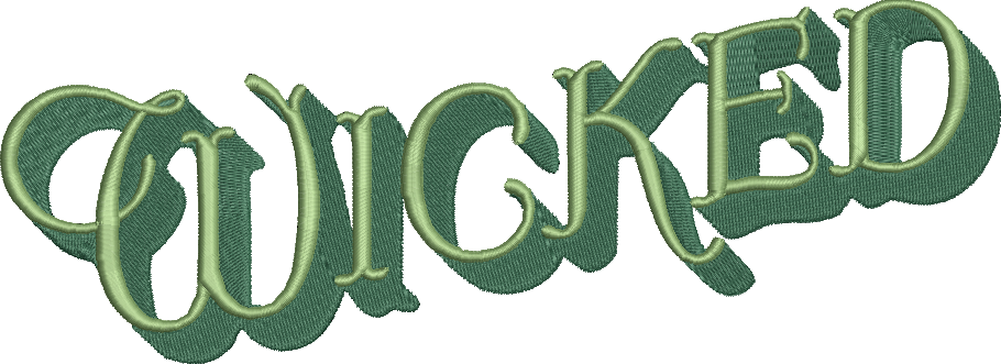 Wicked Opening Credit Embroidery Sweatshirt