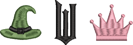 Wicked Inspired Icon Embroidered Sweatshirt